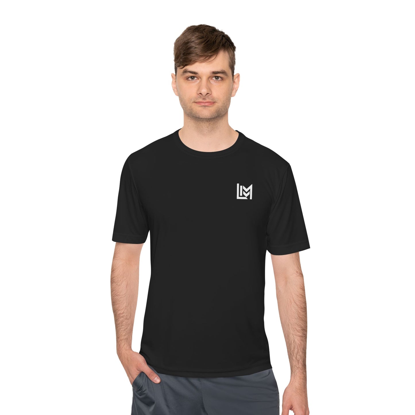 LIM Train Tee  A lightweight performance tee built for movement, training, and everyday discipline. Clean feel. Built to perform.